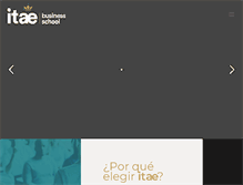 Tablet Screenshot of itae.es